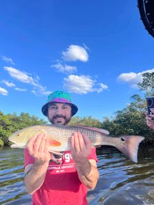 Redfish measuring 25 inches caught in FL