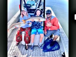 Two redfish caught at Riverview