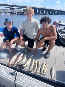 Six sea trout caught on fishing trip in Florida