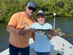 Snook caught while fishing in Riverview