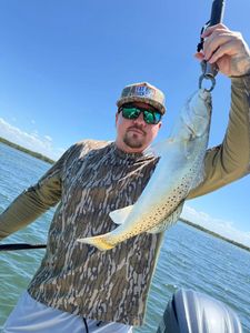 Speckled trout caught while fishing in Riverview FL