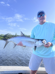 A big tarpon caught in the action at Elbow Bend Road!