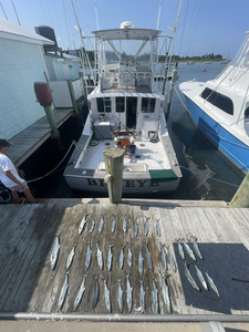 Person enjoying cruises and fishing in Morehead City
