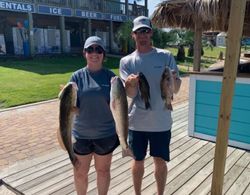 Redfish fishing in Orange Beach