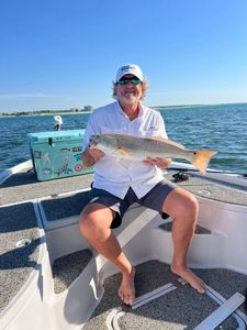 Angler fishing at Orange Beach