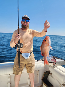A single angler fishing in FL