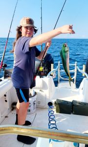 Fisherman in cruises and fishing trip at Gulf Breeze