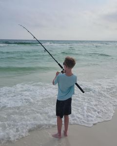 Angler fishing in FL