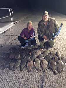 Two anglers fishing in Del Rio