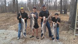 4 huge fish caught in MO