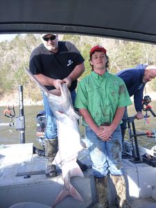 3 people fishing in California