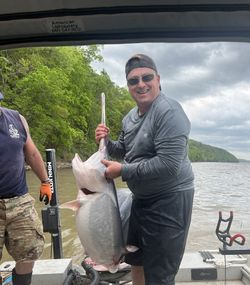 Large shark caught during fishing trip in California MO