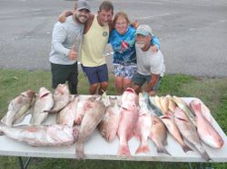 Large catch of 6 fish in St. Petersburg