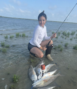 2 fish caught at South Padre Island