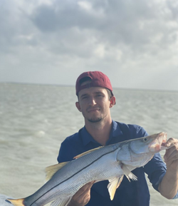 Snook, a 24-inch fish, caught while fishing in TX