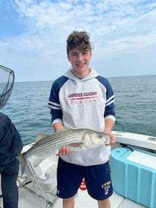 1 fisherman in Cape Cod fishing
