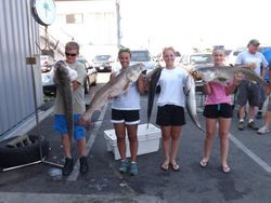 4 big fish caught on fishing trip in Cape Cod