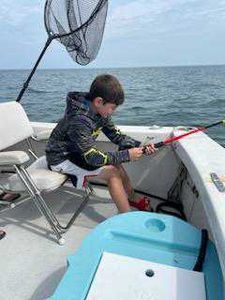 A person fishing in MA
