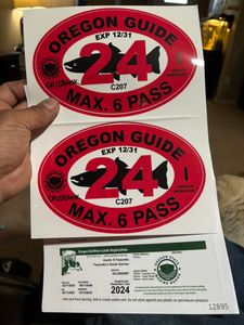 Official and ready—Oregon fishing guide certified!