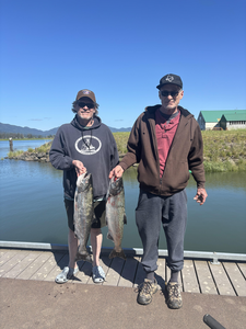 These anglers are crushing it with their trolling technique at the Tillamook launch!