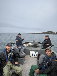 Great day on the water using multiple techniques - trolling, heavy tackle, light tackle, and drift fishing!