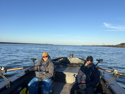 Perfect afternoon for trolling and drift fishing. Weather cleared up nicely for some exciting adventure on the water.