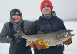 Lake Trout catch in MB