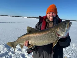 One angler with a 33-inch fish at Cranberry Portage