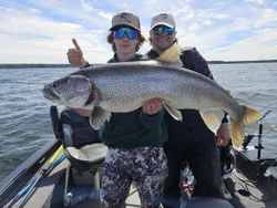 One big fish caught during a fishing trip in MB
