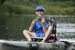 One angler fishing in NY