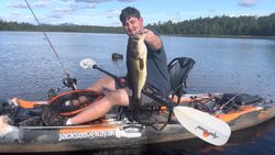 One person fishing in NY