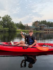 Fishing in Saranac Lake