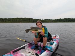 Largemouth Bass caught in Saranac Lake