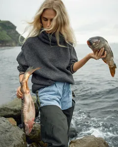Two large fish caught while fishing in Florida