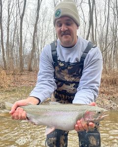 Casting lines on Lake Erie!