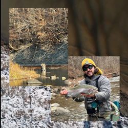 What's it like fishing on Lake Erie in Winter