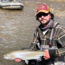 Cutthroat trout caught in Pittsburgh