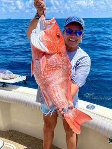 A single person fishing in Galveston, Texas