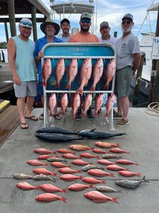 Epic red snapper and blackfin tuna haul!