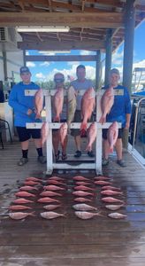 Reeled their trophies in Florida today!