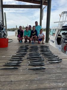 Spanish Mackerel fishing, Successful fishing trip!