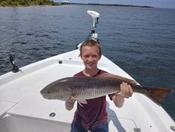 Redfish caught while fishing in FL