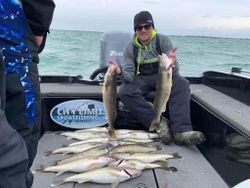4 big fish caught while fishing in MI