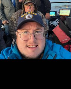 Two people fishing in MI
