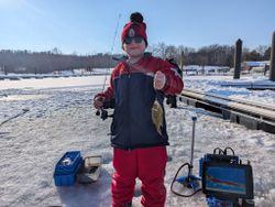 Kid friendly ice fishing

