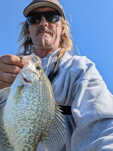 Angler enjoying a peaceful fishing trip in Foxburg