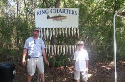 Two people fishing in Crawfordville
