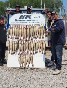 Anglers fishing in Ohio