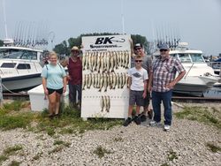 Reached our Walleye limit with BK Sportfishing!