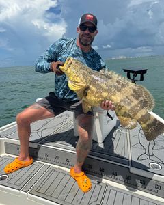A lone angler fishing in Florida